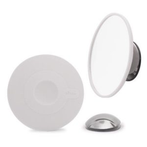 Witte magnetische make-up spiegel