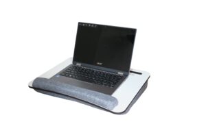 Laptoptafel-met-Tablethouder-Telefoonhouder-Polssteun-Wit