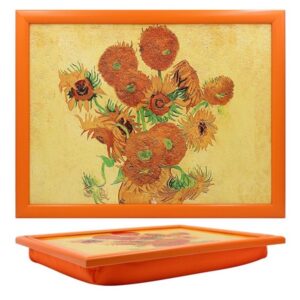 Schootkussen-Laptray-Zonnebloemen-van-Gogh
