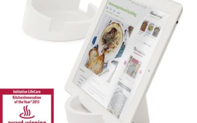 Tablet- of iPad standaard – Wit
