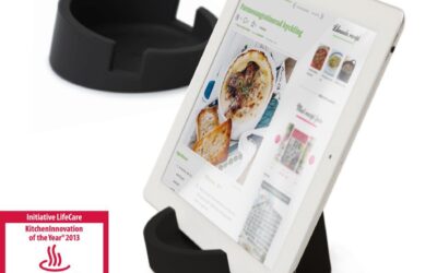 Tablet- of iPad standaard – Zwart