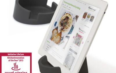 Tablet- of iPad standaard – Grijs