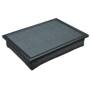 Laptray-Knietafel-Tweed-Mistgrijs-Dienblad-op-Schoot